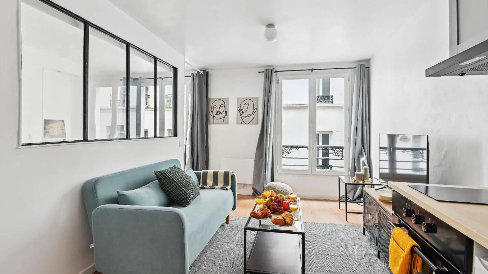 Le Marais 1Br - Cityapartmentstay 파리 0*,